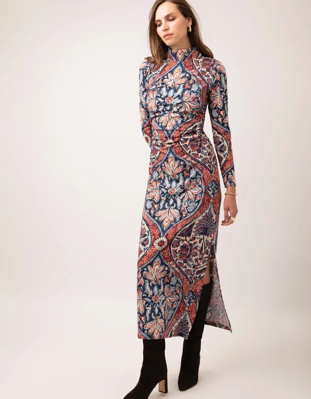 Spartina Marlissa Midi Dress Japonica - Red
