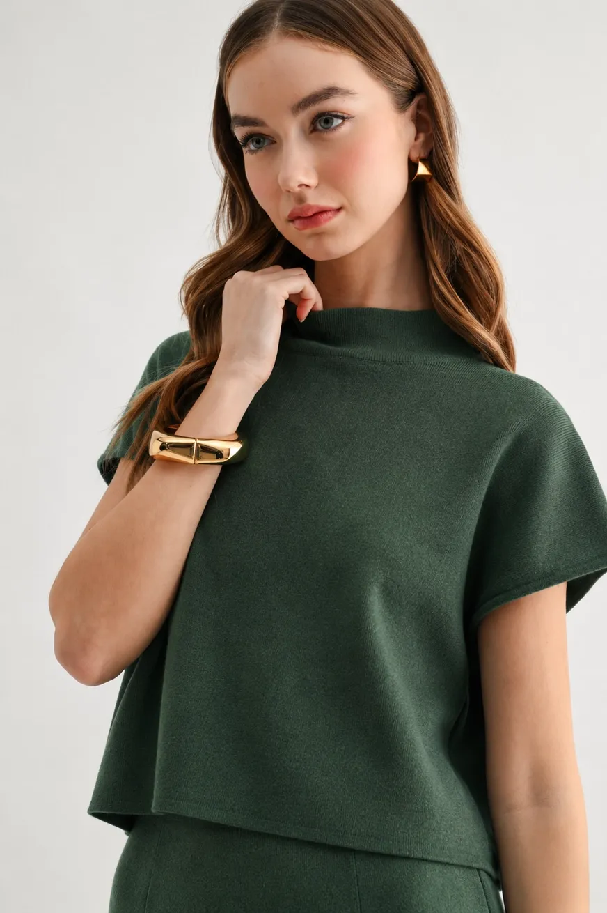 Joh. Sienna Top (56261SW) Hunter Green
