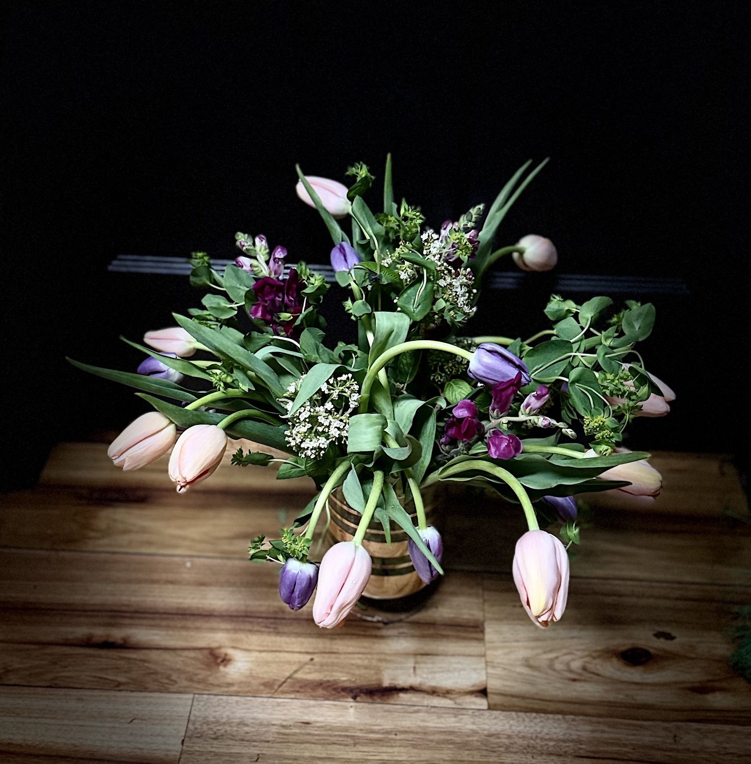 Morning Coffee &amp; Tulips