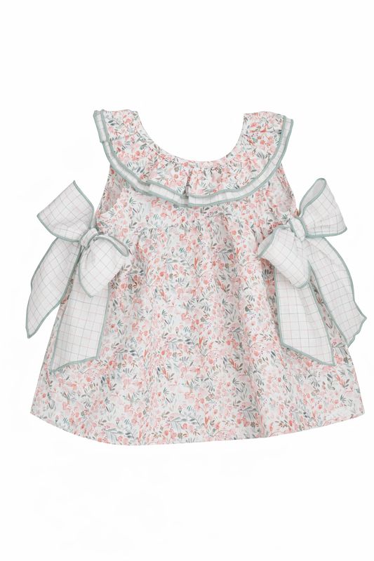 Vestido Bebé Niña Estampado Floral Mumbai Calamaro Baby