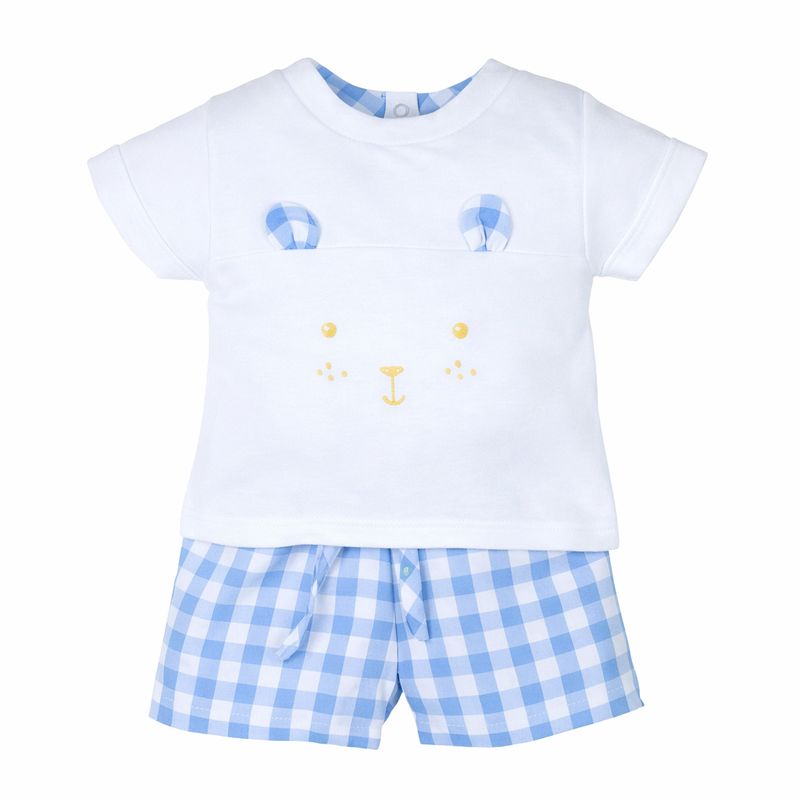 Conjunto Bebé Niño Gatito