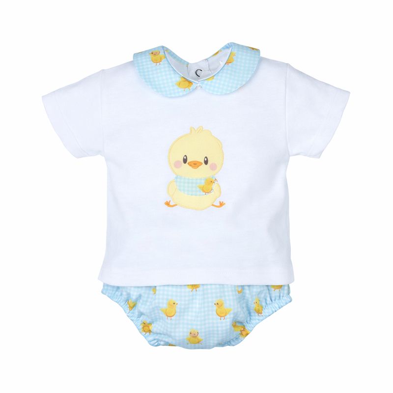 Conjunto Bebé Niño Pollito