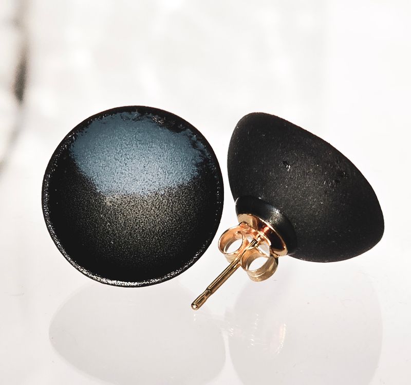Pendientes Perla negra
