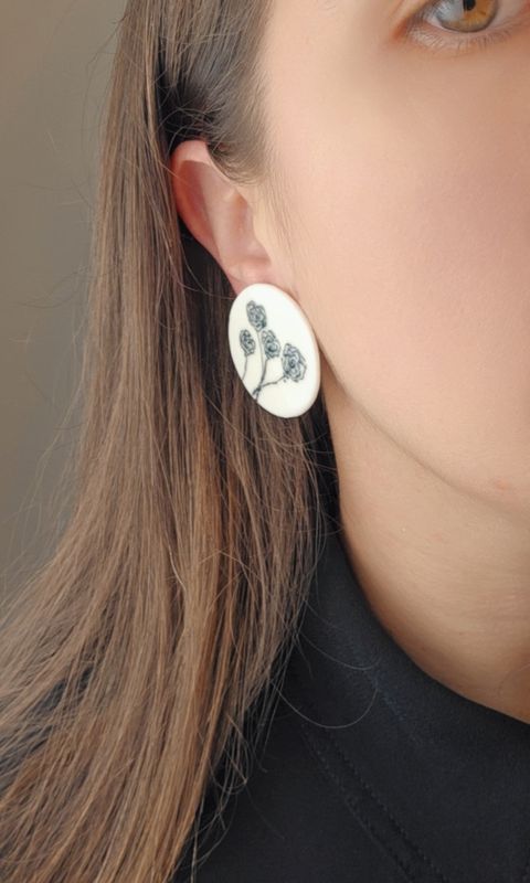 Pendientes Jardín de Flores