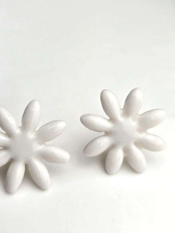 Pendientes 8 pétalos