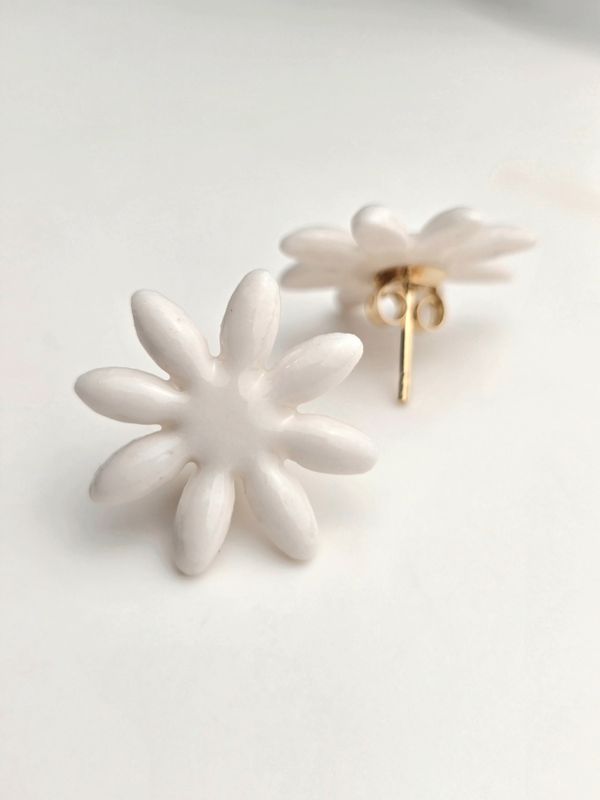 Pendientes 8 pétalos