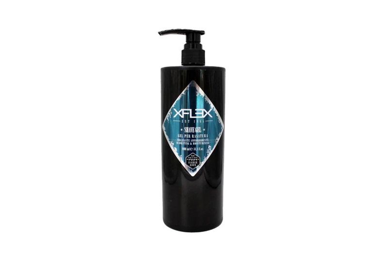 EDELSTEIN XFLEX SHAVE GEL PER RASATURA TRASPARENTE 1000 ML