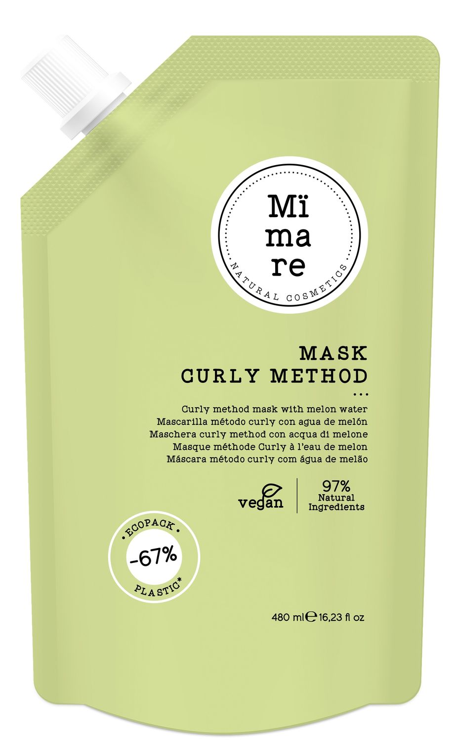 Mi ma re maschera curly 200 ml