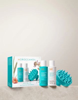 MOROCCANOIL SCALP CARE TRIO Balancing shampoo 70ml + Balancing conditioner + scalp brusch