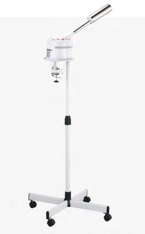 VAPORIZZATORE FACCIALE OZONO IONICO CON BASE STATIVO  PERFECT BEAUTY