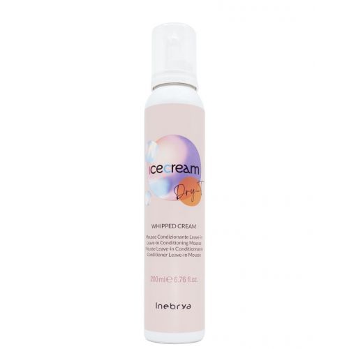 INEBRIA DRY-T  NEW WHIPPED CREAM mousse leave-in  200 ml