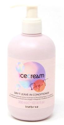 INEBRIA ICE CREAM DRY-T LEAVE-IN CONDITIONER SENZA RISCIACQUO 300 ML new 2022 INEBRIA ICE CREAM DRY-T LEAVE-IN CONDITIONER SENZA RISCIACQUO 300 ML new 2022