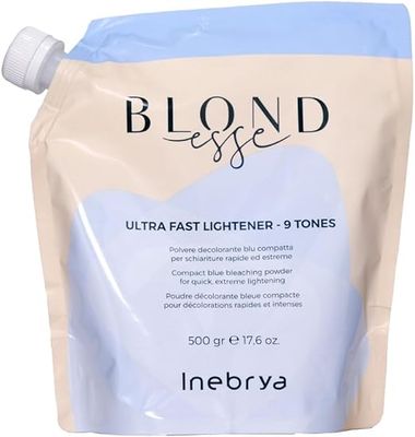 INEBRIA BLONDESSE BLEACHING ULTRA FAST LIGHTENER - 9 toni polvere decolorante compatta per schiariture estreme 500 gr INEBRIA BLONDESSE BLEACHING ULTRA FAST LIGHTENER - 9 toni polvere decolorante compatta per schiariture estreme 500 gr