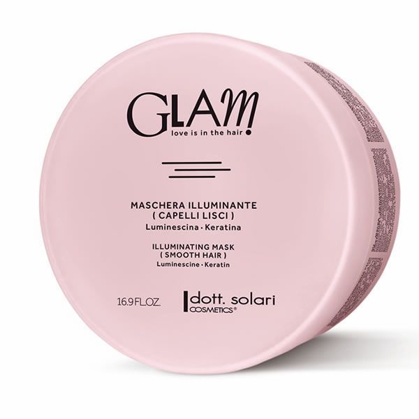 DOTT. SOLARI GLAM MASCHERA ILLUMINANTE CAP. LISCI 500 ML