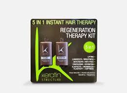 EDELSTEIN KERATIN Structure 5 in 1 REGENERATION THERAPY KIT 2x10 ml EDELSTEIN KERATIN Structure 5 in 1 REGENERATION THERAPY KIT 2x10 ml