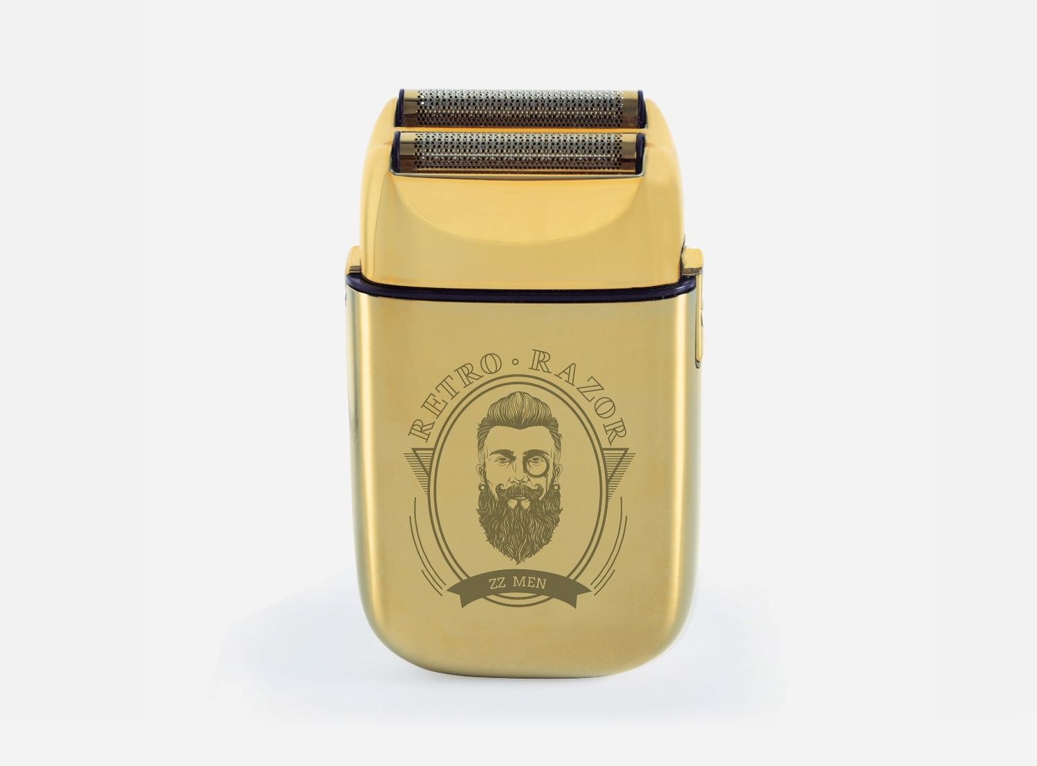 SHAVER RETRO RAZOR V GOLD Perfect beauty SHAVER RETRO RAZOR V GOLD Perfect beauty