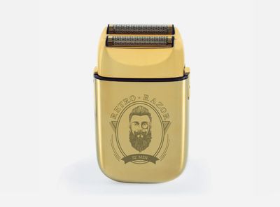 SHAVER RETRO RAZOR V GOLD Perfect beauty