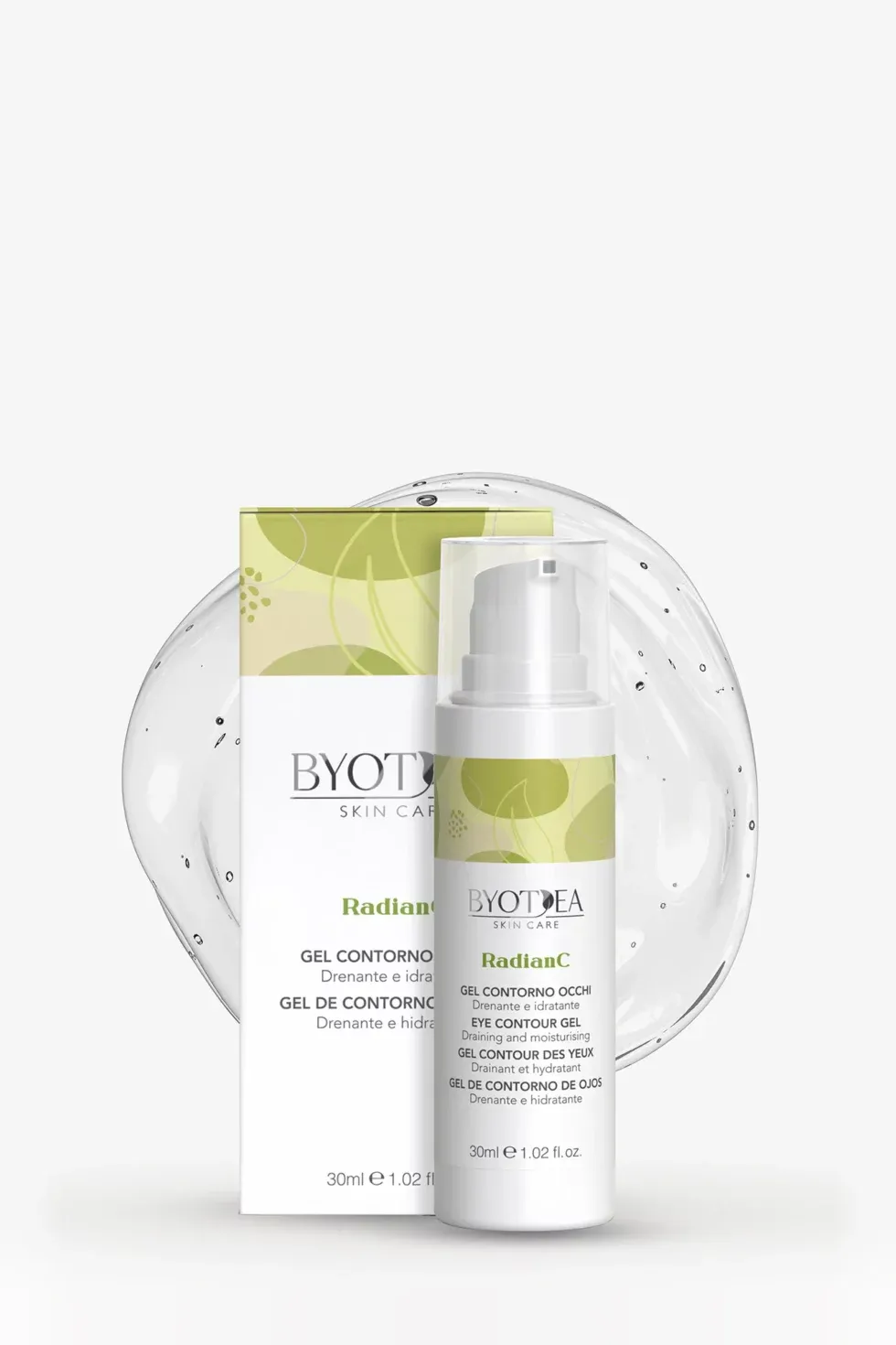 BYOTEA RADIANC GEL CONTORNO OCCHI DRENANTE E IDRATANTE 30ML