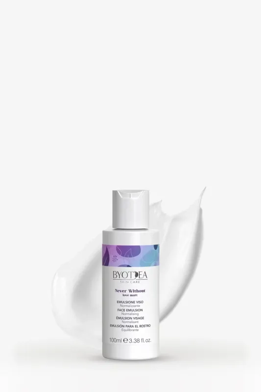 BYOTEA NEVER WITHOUT LOVE MATT EMULSIONE VISO NORMALIZZANTE 100 ML