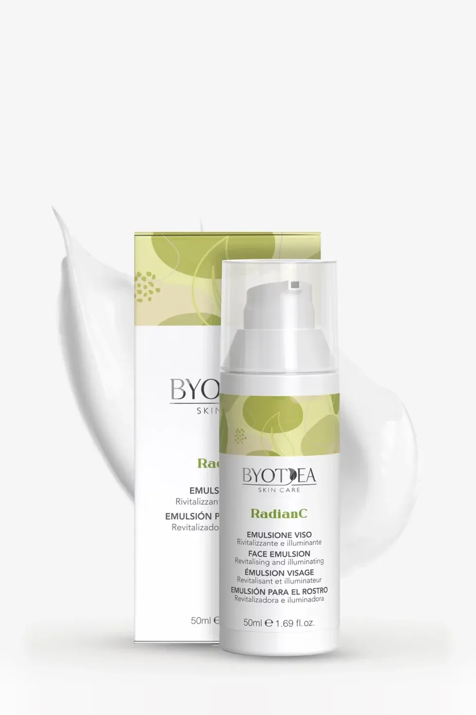 BYOTEA RADIANC EMULSIONE VISO RIVITALIZZANTE E ILLUMINANTE 50ML