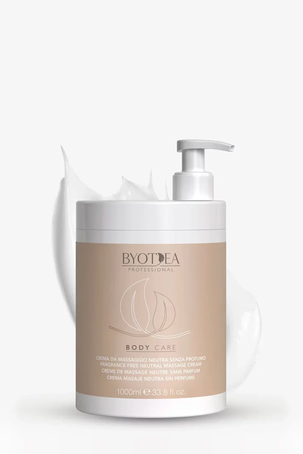BYOTEA BODY PROFESSIONAL CREMA MASSAGGIO NEUTRA SENZA PROFUMO 1000 ML
