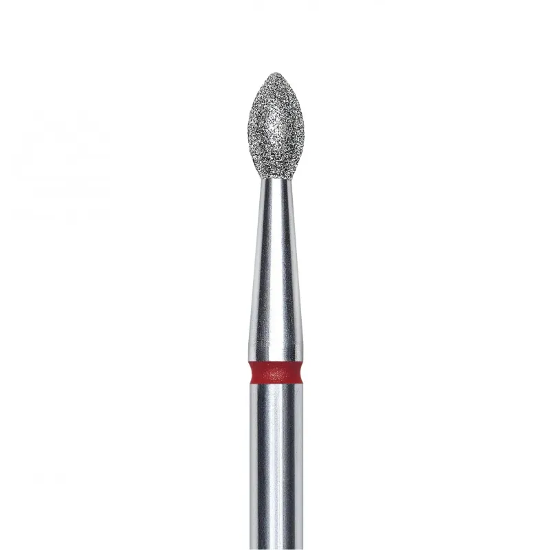 STALEKS  Gemma App. rosso, diametro 2.5 mm - lunghezza punta 4.5 mm Punta diamantata