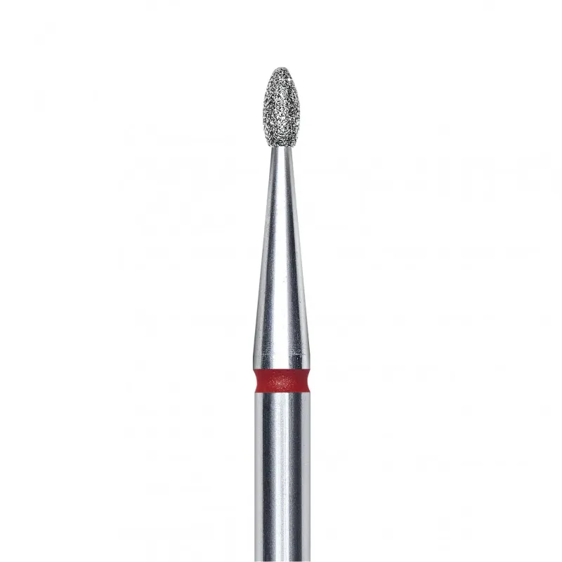 STALEKS Gemma, rosso, diametro 1.6 mm - lunghezza punta 3.4 mm Punta diamantata