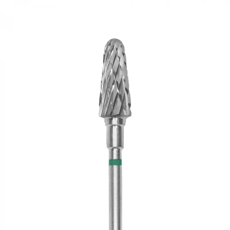 STALEKS Punta  Tronco, grana grosso verde, diametro 6 mm - lunghezza punta 14 mm Carbide