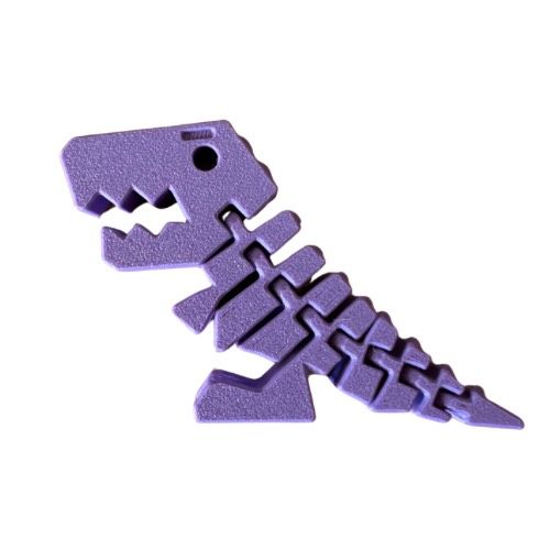 Brelok Dino XL  fioletowy