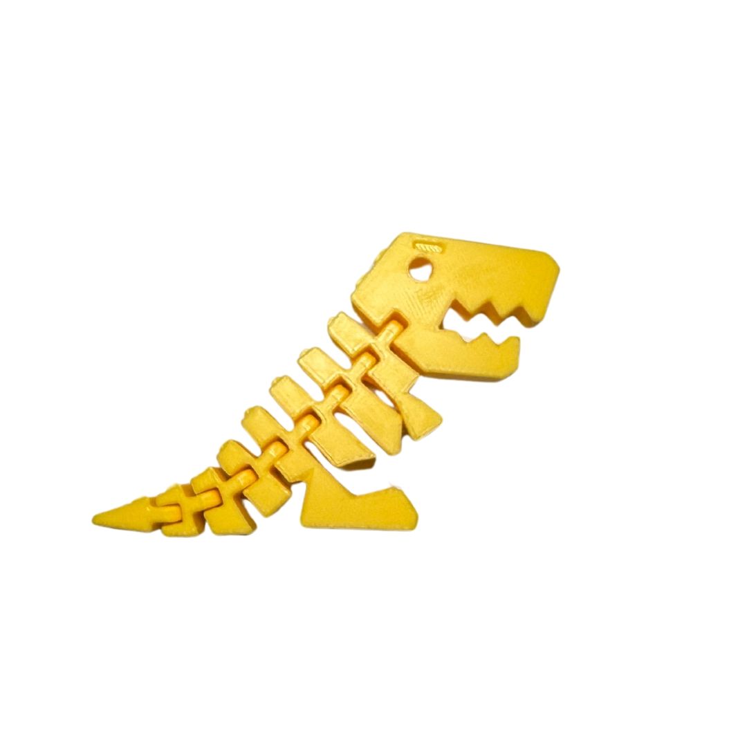 Brelok Dino XL żółty