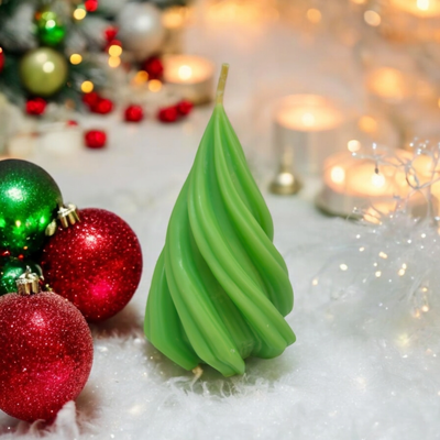 Świeca sojowa choinka