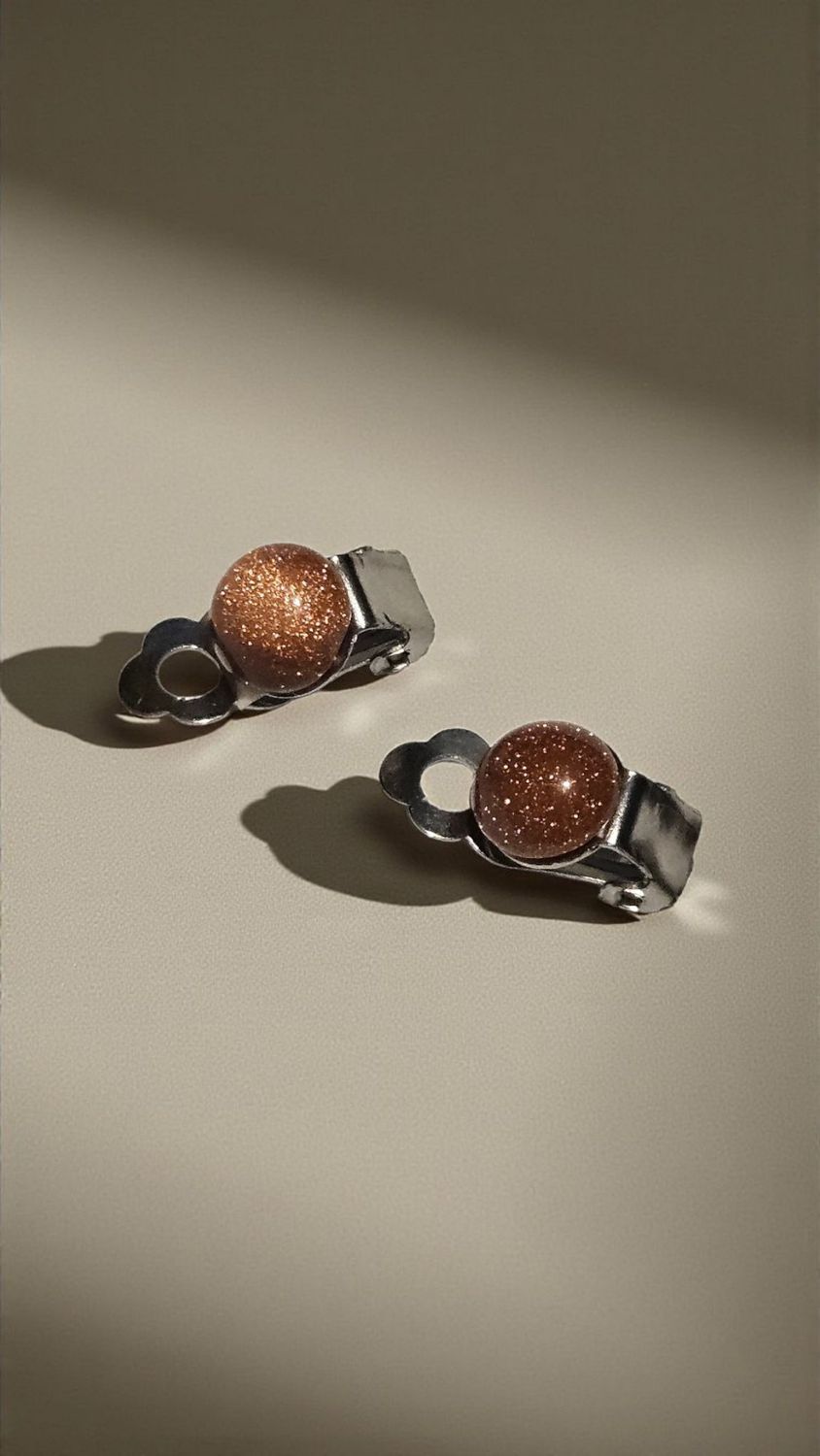 Klipsy z Piaskiem Pustyni