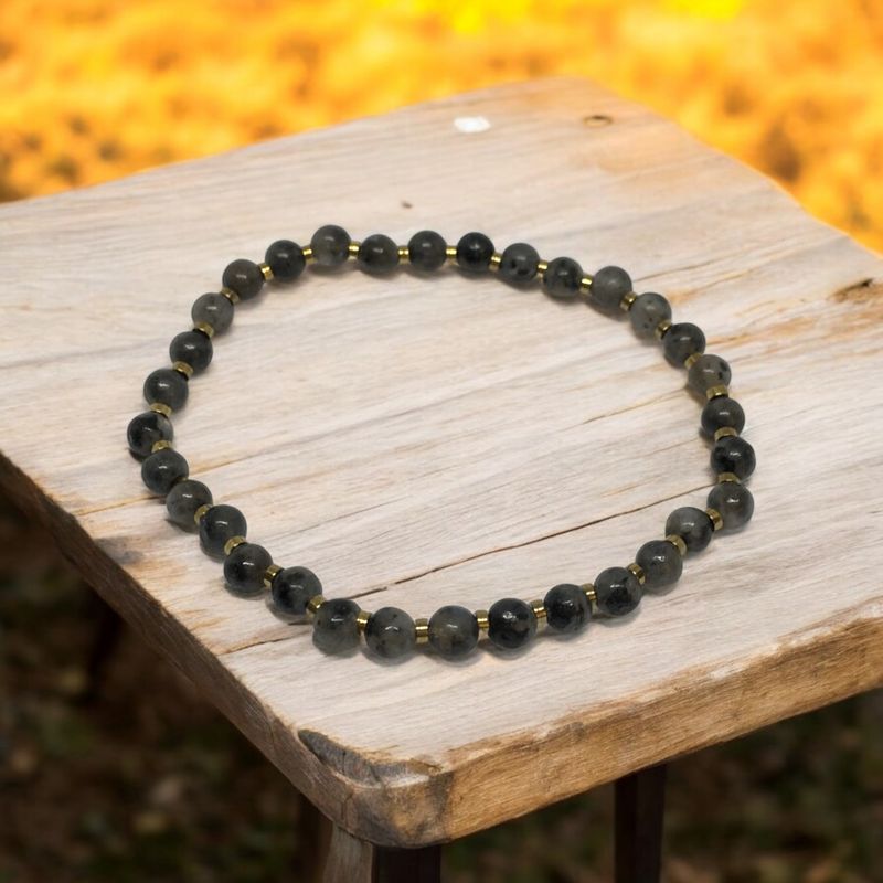 Bransoletka agat i hematyt