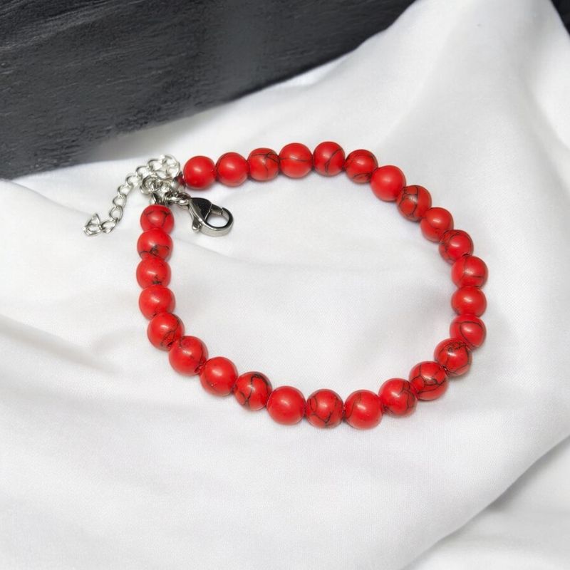 Bransoletka z howlitem