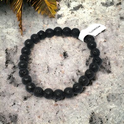 Bransoletka z lawy wulkanicznej
