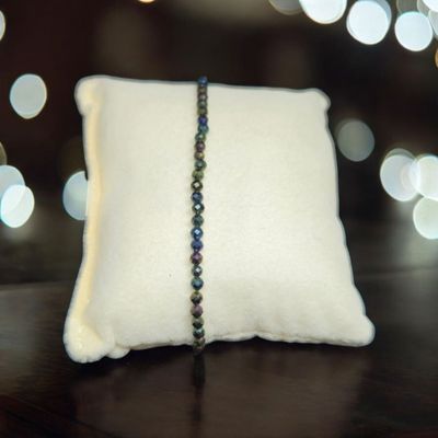 Bransoletka spinel zielony