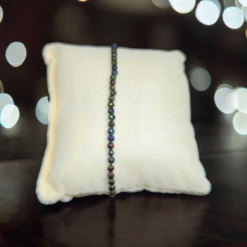 Bransoletka spinel zielony