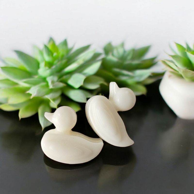 Woski sojowe białe kaczki 10szt.