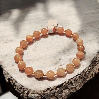 Bransoletka z kamieniami słonecznymi