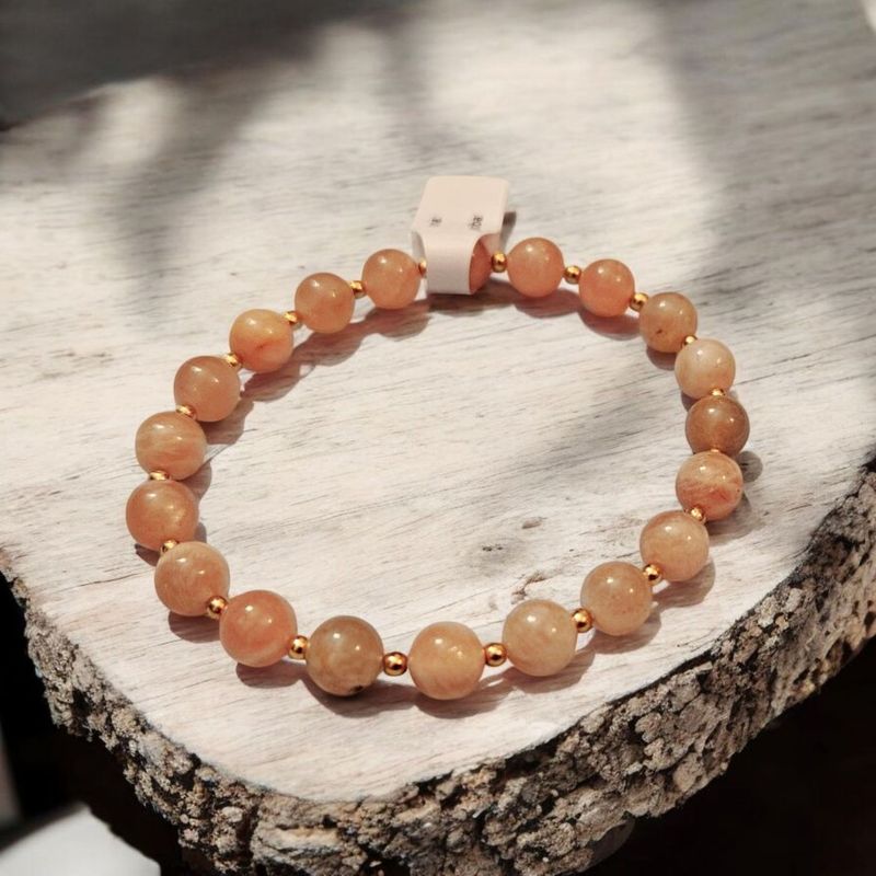 Bransoletka z kamieniami słonecznymi