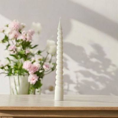 Długa klasyczna świeca sojowa