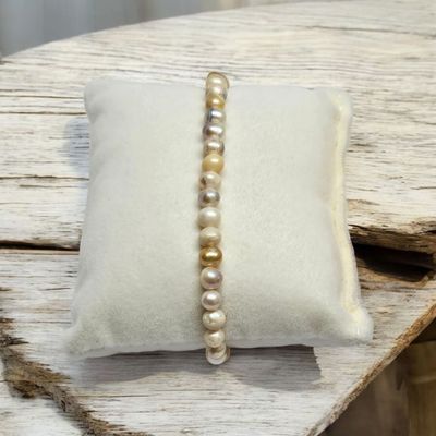Perłowa bransoletka - perła słodkowodna