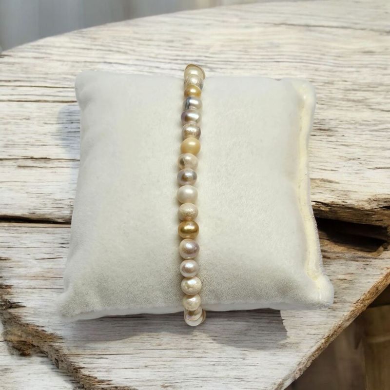 Perłowa bransoletka - perła słodkowodna