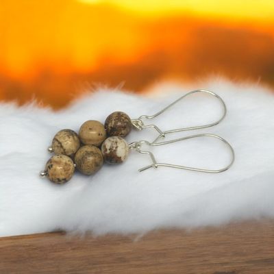 Kolczyki Drewno Wenge