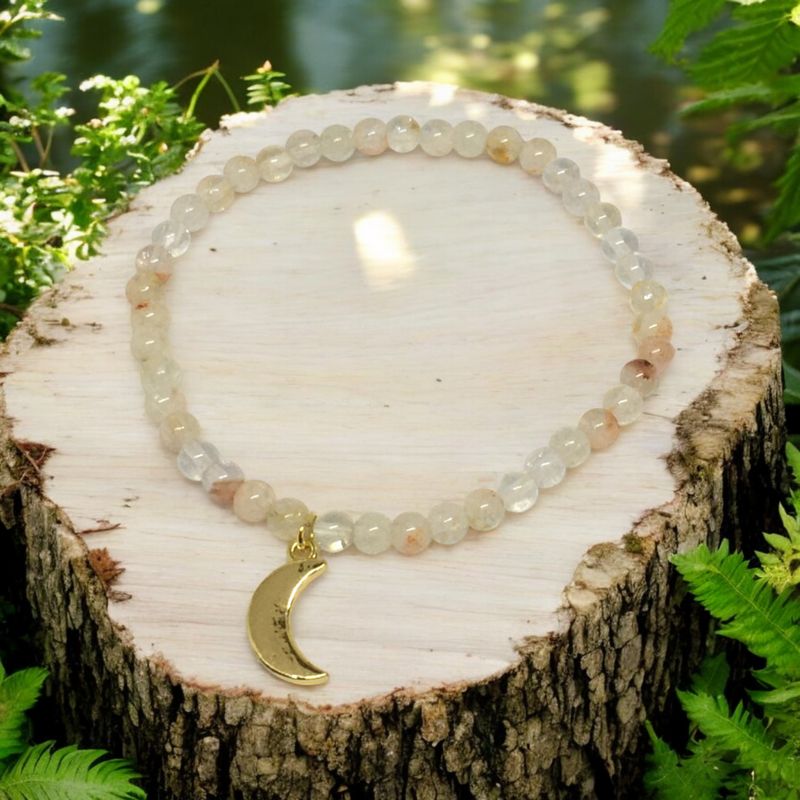 Bransoletka z księżycem i cytrynami