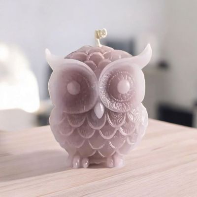 Świeca sojowa sowa mini