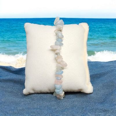 Bransoletka z morganitem