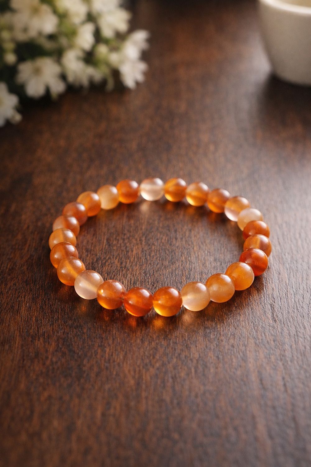 Bransoletka z karneolem