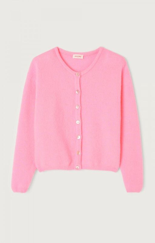 cardigan vito American vintage, Size: small, Colour: rose chine