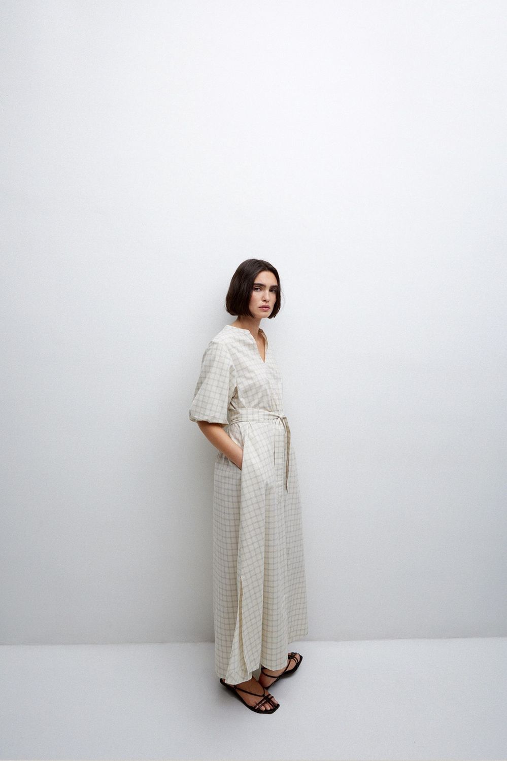 robe Yerse Careaux creme